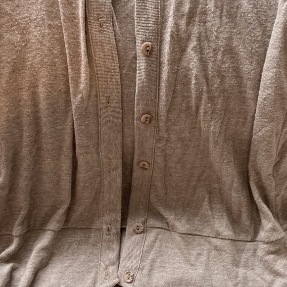 Forever 21 beige lightweight, button up cardigan. - Picture 2 of 4